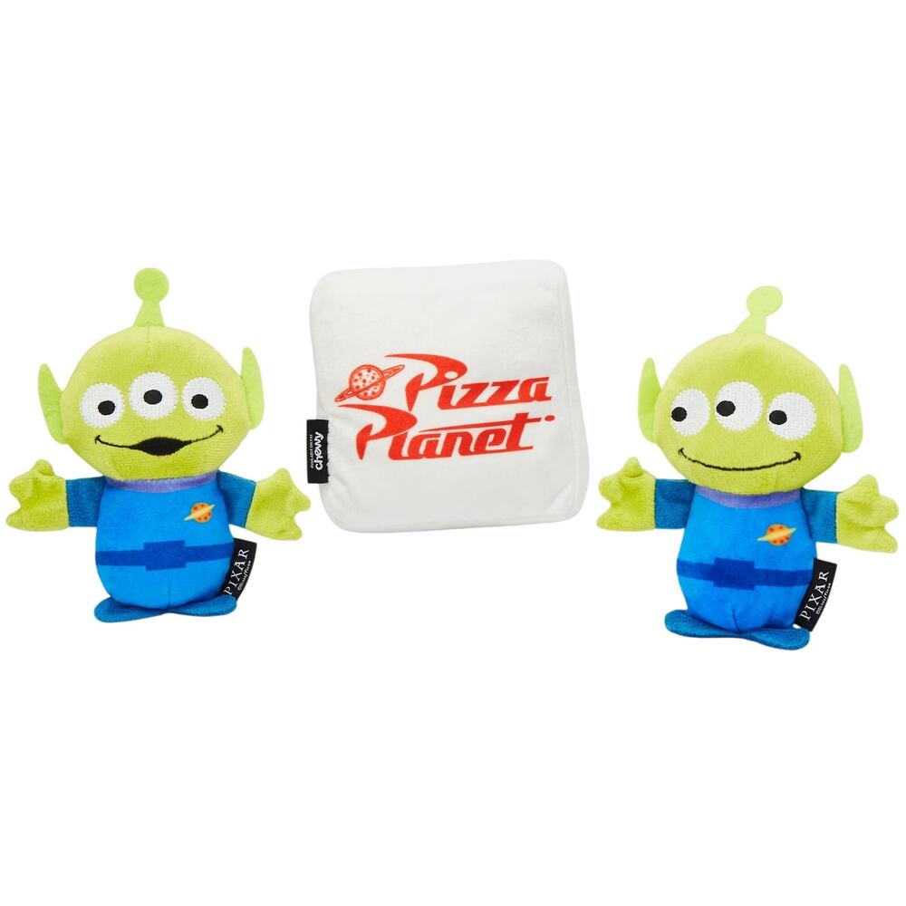 Chewy Disney Pixar Aliens Plush Squeaky Dog Toy